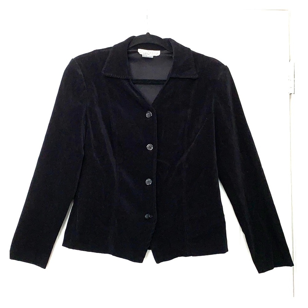 Black Button up Jacket